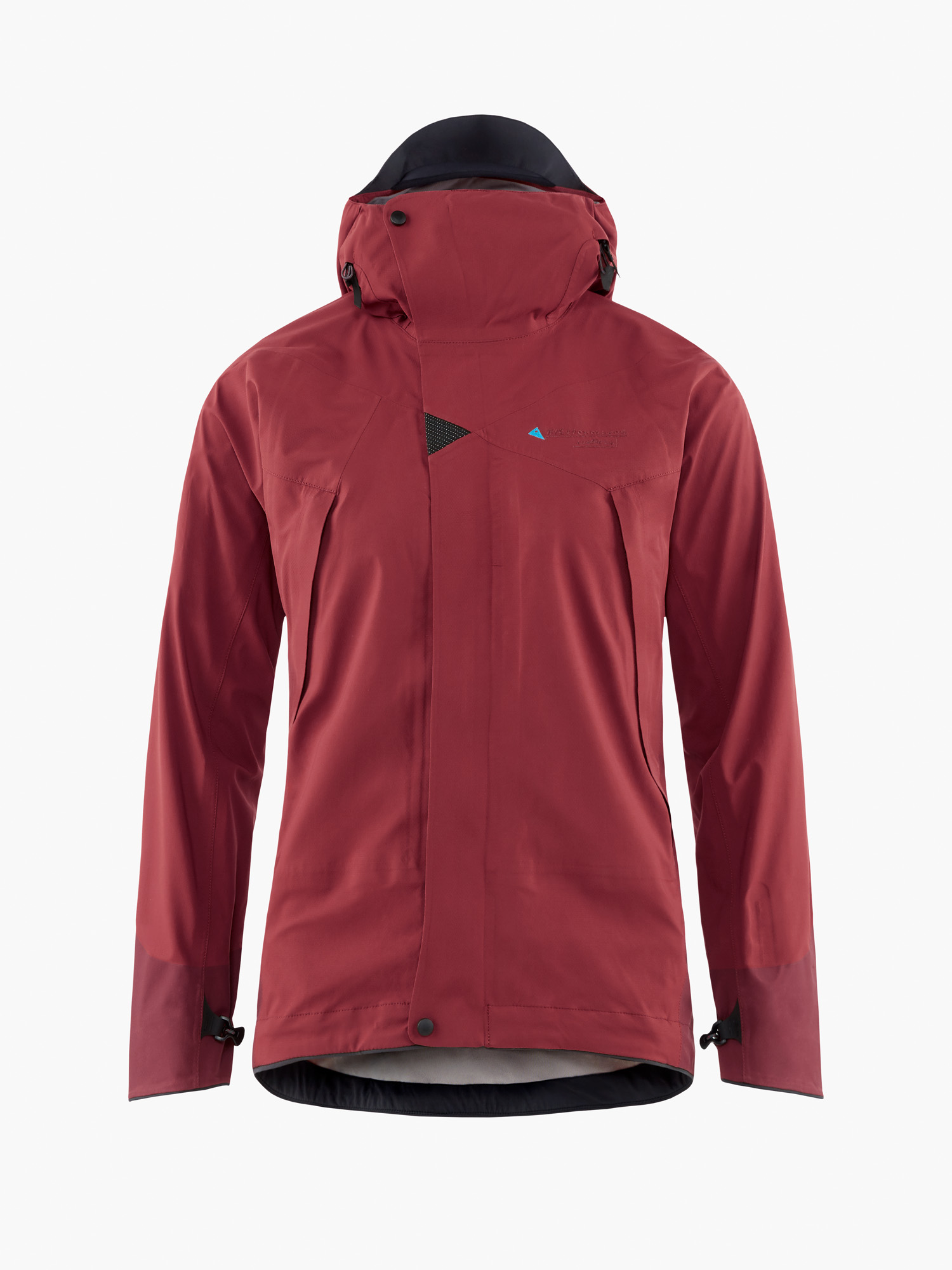 Allgrön 2.0, shell jacket in the color dark red for women