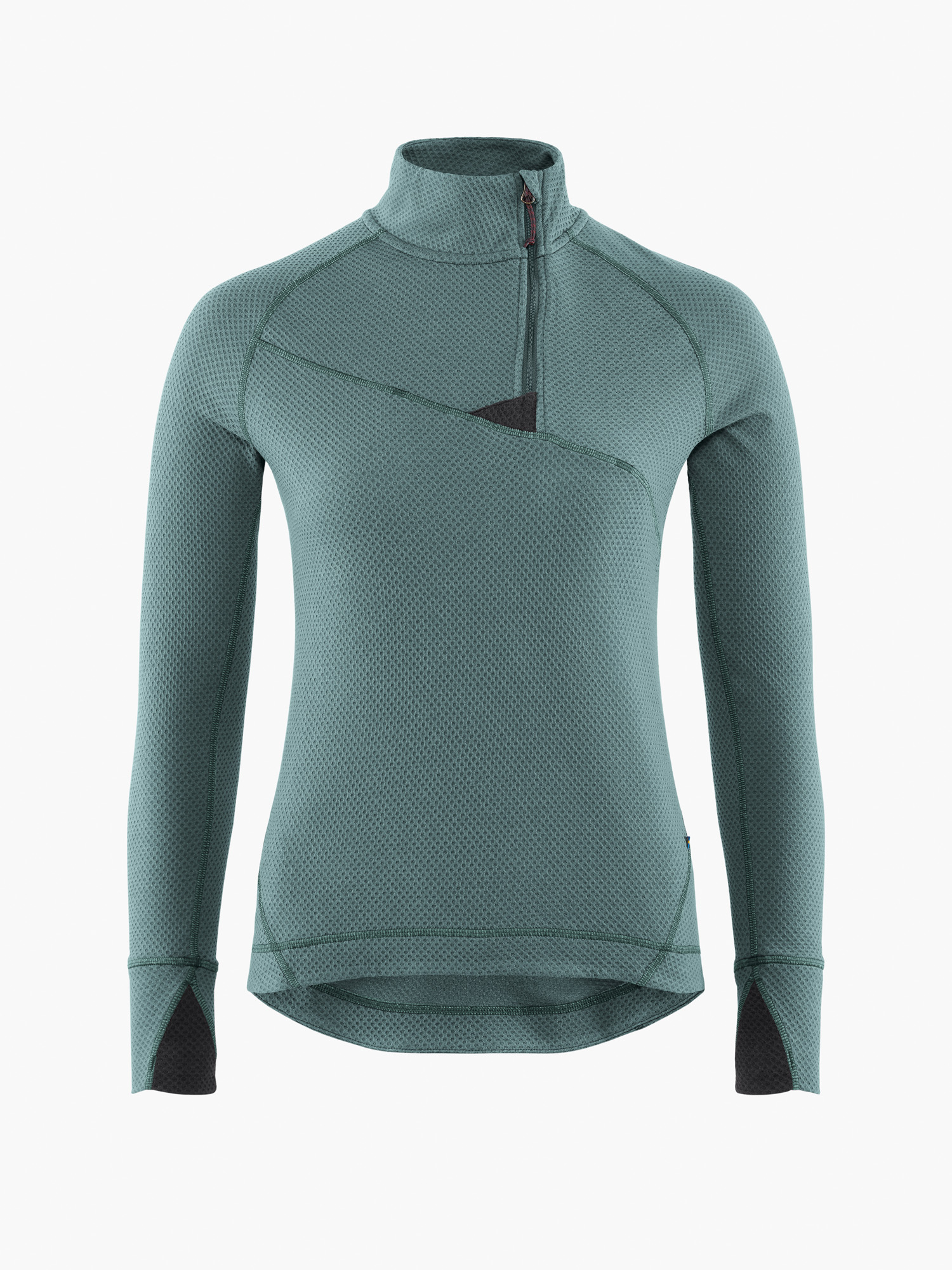 10056 - Huge Half Zip Sweater W's - Frost Green