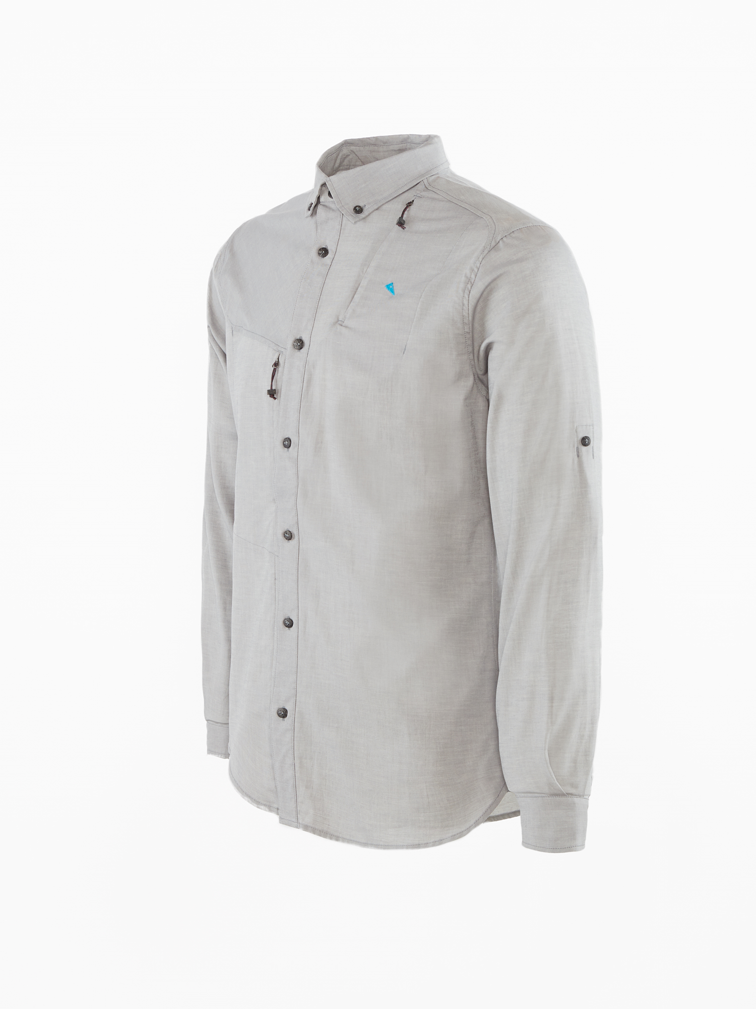 20560M81 - Lofn Shirt M's - Grey Melange